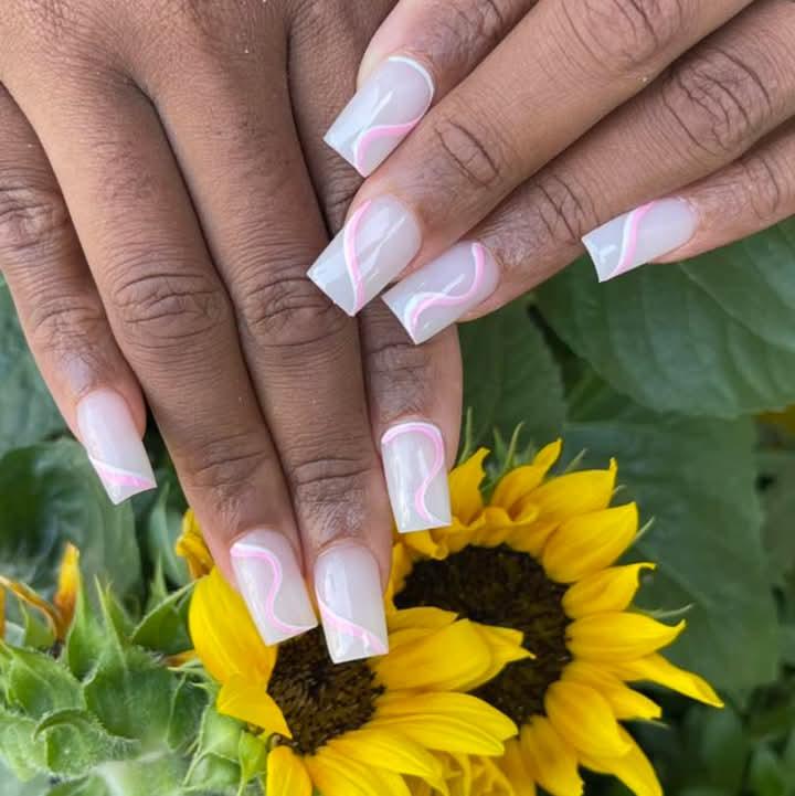 black framed eyeglasses